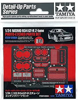 【中古】【未使用未開封】タミヤ 1/24 ディテールアップパーツシリーズ No.04 ニスモ R34 GT-R Zチューン エッチングパーツセット プラモデル用パーツ 12604