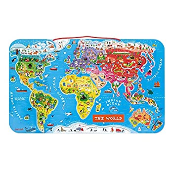 【中古】JANOD パズルワールドマップ 置き目品 和氏の璧