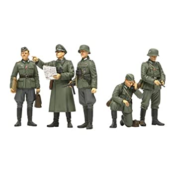 【中古】【未使用未開封】タミヤ 1/35 ミリタリーミニチュアシリーズ No.298 ドイツ陸軍 野戦指揮官セット プラモデル 35298