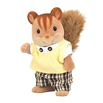 【中古】【未使用未開封】シルバニアファミリー 人形 くるみリスファミリー くるみリスのお父さん