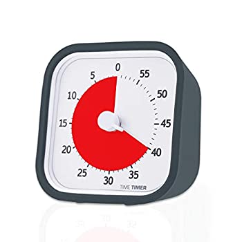 【中古】【正規品】TIME TIMER タイムタイマー モッド 9cm 60分 チャコールグレイ TTM9-W 時間管理|AJIMURA-SHOP