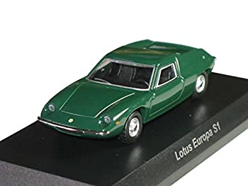 【中古】京商 1/64 ロータス ミニカーコレクション ロータスヨーロッパ Ｓ１ 緑