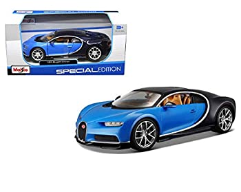 【中古】【未使用未開封】Bugatti Chiron Blue / Black 1/24 by Maisto 31514｜AJIMURA-SHOP