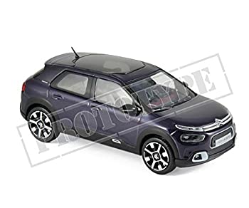 【中古】ノレブ 1/43 シトロエン C4 サボテン 2018 ディープパープル/ホワイトデコ