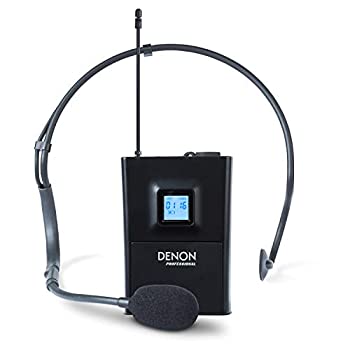【中古】【未使用未開封】Denon Professional ポータブルPAスピーカー用 防滴ヘッドセット・マイクロフォンシステムFitness Pack
