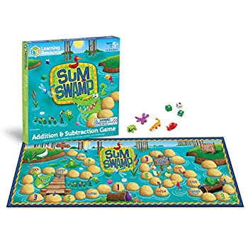 【中古】ラーニング リソーシズ(Learning Resources) 計算ゲーム 計算スゴロク 足し算と引き算 Sum Swamp LER5052｜AJIMURA-SHOP