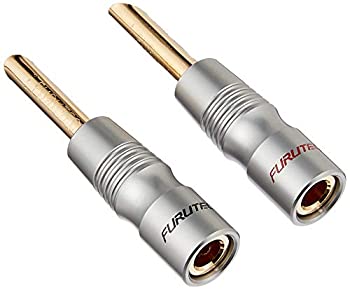 【中古】【未使用未開封】FURUTECH ADL オーディオグレード バナナプラグ 24k金メッキ処理 4本1組 FP200B-G|AJIMURA-SHOP