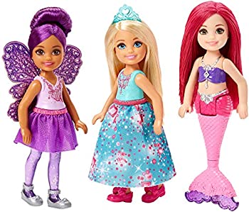 【中古】【未使用未開封】Barbie Dreamtopia Chelsea Dolls (3 Dolls)
