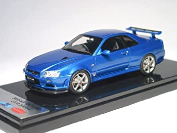 【中古】BBR 1/43 NISSAN SKYLINE GT-R V-SPEC II BNR34 BAYSIDE BLUE 完成品｜AJIMURA-SHOP