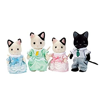 【中古】Calico Critters Tuxedo Cat Family|AJIMURA-SHOP