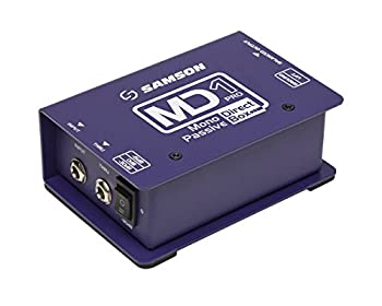 【中古】SAMSON 「MD1PRO」 カスタムトランス搭載モノラル・パッシブ・ダイレクトボックス[国内正規品]