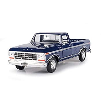 【中古】Motormax 1979年フォードF-150ピックアップトラック ブルー 1/24ダイカストモデルカー