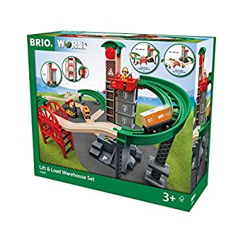(未使用･未開封品)　BRIO (ブリオ) WORLD ウェアハウスレールセット [ 木製レール おもちゃ ] 33887 6k88evb 楽天市場】ブリオ 木製レールセット ウェアハウスレールセット