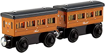 【中古】きかんしゃトーマス 木製軌跡続きもの ライトアップ・アニーとクラ下げ札 DFW81