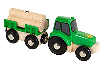 【中古】【未当て嵌める未開封】BRIO WORLD トラクタと積貨委託貨物 33799