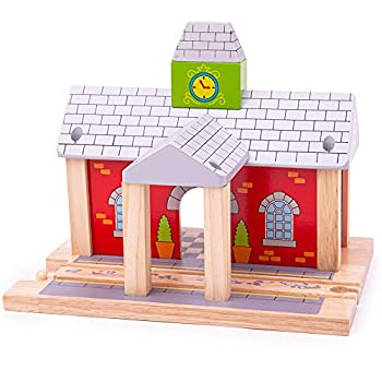 【中古】【未使用未開封】Bigjigs Rail BJT215 Railway Station
