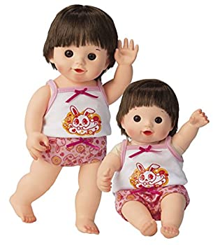 【中古】【未使用未開封】ぽぽちゃん 着せかえ うさちゃん柄お姉さんパンツ&キャミソール