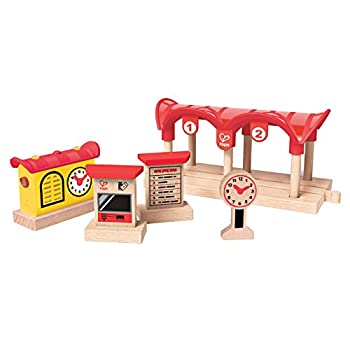 【中古】Hape HAP-E3702 Record/Listen and Light Railway Station Playset｜AJIMURA-SHOP