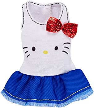 【中古】【未使用未開封】バービーファッション ハローキティ フリル タンク 赤いリボン付き