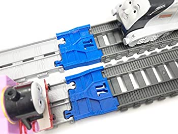 【中古】TrainLabアダプター トーマス アドベンチャーからトラックマスター 2014 グレー列車トラックに対応 (ブルー)