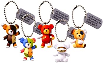 【中古】【未使用未開封】カプセル カプセルQフロイライン ガールズ&パンツァー ボコられグマのボコ キーチェーンマスコット 全5種セット