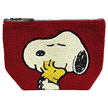 【中古】【未使用未開封】ピーナッツ サガラ刺繍ポーチ ウッドストックとぎゅっ SNAP2505R