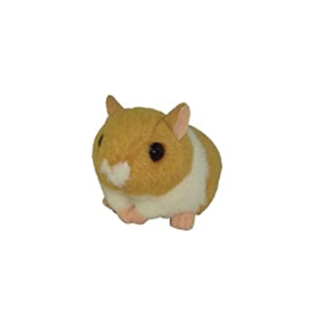 【中古】ぶるぶるハムスター ゴールデンハムスター ぬいぐるみ 全長9cm