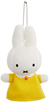 【中古】ディックブルーナ フィンガーパペット ミッフィー ボールチェーン付きマスコット イエロー