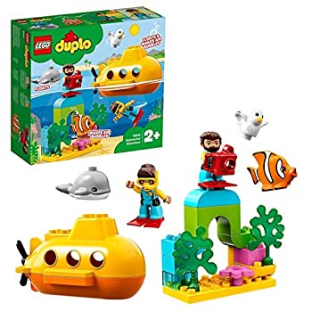 【中古】レゴ(LEGO) デュプロ 領域のどうぶつ 潜水艦の水中探し回る 10910 知育手あそび 立ちはだかる 手あそび 御嬢さん 御坊っちゃん ブロック-セット