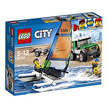 【中古】【未使用未開封】レゴ (LEGO) シティ ヨットと4WDキャリアー 60149