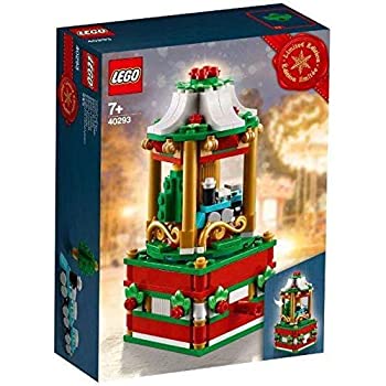 【中古】レゴ（LEGO）シーゾナル 2018 「クリスマス カルーセル(メリーゴーラウンド)」Christmas Carousel【40293】