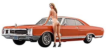 【中古】【未使用未開封】ハセガワ 1/24 1966 アメリカン クーペ タイプB w/ブロンドガールズフィギュア プラモデル SP413
