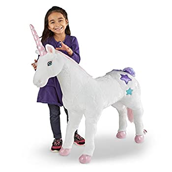 【中古】【未当て嵌める未開封】Melissa \u0026 Doug 途轍も無いユニ玉蜀黍ぬいぐるみ