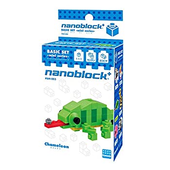 【中古】ナノブロックプラス カメレオン PBM-003