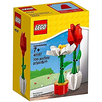 【中古】【未当て嵌める未開封】LEGO Flower Display (40187) 100 Piece Set