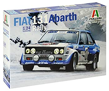 【中古】【未使用未開封】イタレリ 1/24 フィアット 131 アバルト ラリー (日本語説明書付属)|AJIMURA-SHOP