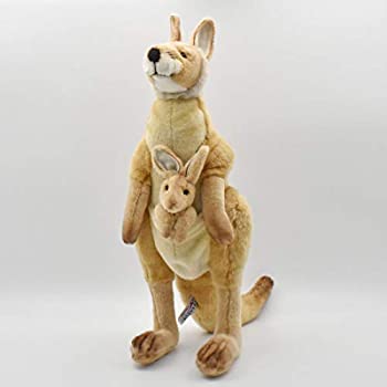 【中古】【未当て嵌める未開封】HANSA アカカンガルー No.3642 43糎 BH3642