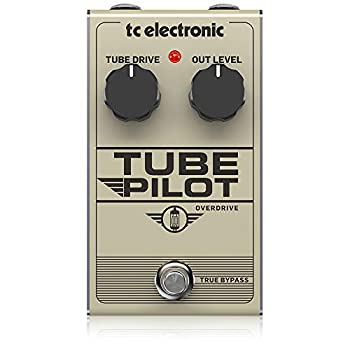 【中古】TC Electronic アナログチューブオーバードライブペダル ギターエフェクター アナログ回路設計 12AX7真空管搭載 シンプルな操作 トゥルーバイパ