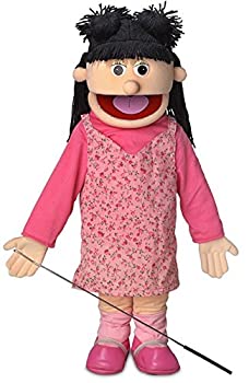 【中古】25 Susie Peach Girl Full Body Ventriloquist Style Puppet by Silly Puppets