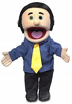 【中古】14?\"ジョージ・、桃Dad / Businessman、Hand Puppet"