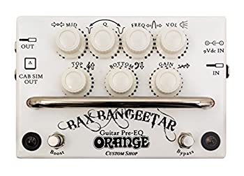 品質は非常に良い Orange BAX Bangeetar Guitar Pre-EQ Pedal ギター