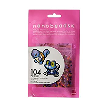 【中古】ナノビーズ 104 ゼニガメ/ケロマツ 80-63009
