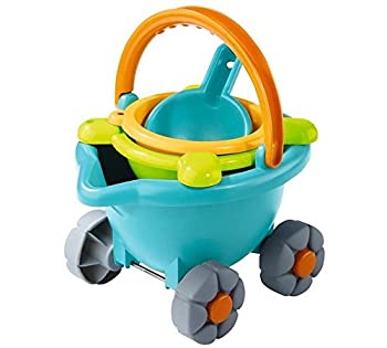 【中古】【未当て嵌める未開封】ハバ 砂遊び 井戸釣瓶手押し車 4859