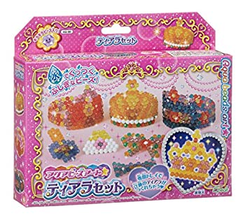 【中古】【未当て嵌める未開封】アクアビーズアート☆ ティアラセット AQ-86