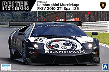 【中古】青島文化教材社 1/24 スーパーカーシリーズ No.14 ランボルギーニ ムルシエラゴ R-SV 2010 GT1 プラモデル