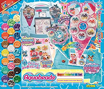 【中古】【未使用未開封】アクアビーズアート☆スーパーカラフルDXセット
