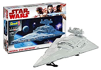【中古】【未当て嵌める未開封】Revell 06719 Imperial Star Destroyer 1:2700 Scale Plastic Model
