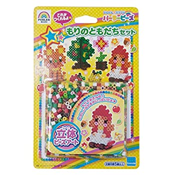 【中古】【未使用未開封】パーラービーズ 立体ビーズアート もりのともだちセット 80-54323