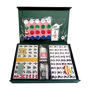 【中古】本格的マージャン牌 御膳上等掛け目マージャン牌【竹】 労働者階級操作手順
