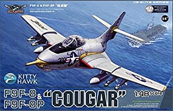 【中古】キティホークモデル 1/48 F9F-8/F9F-8P クーガー プラモデル|AJIMURA-SHOP